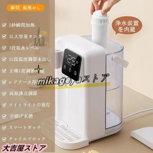 ウォーターサーバー 3L 家庭用卓上型 コンパ...の詳細画像5