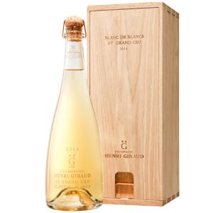 【正規輸入品】 アンリ ジロー ブラン ド ブラン 2014 750ml 木箱入り ブリュット シャンパン｜osake-concier