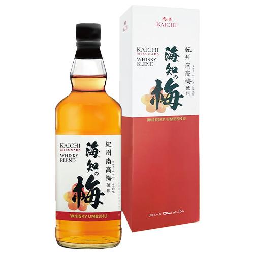 ウイスキーブレンド 梅酒 海知の梅 15% 720ml シーウィングス 箱付 リキュール