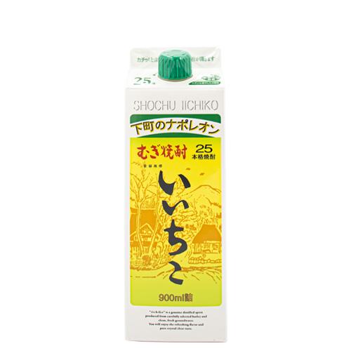 本格 焼酎 いいちこ 25% 900ml 三和酒類 スリム パック むぎ 麦 焼酎 大分県