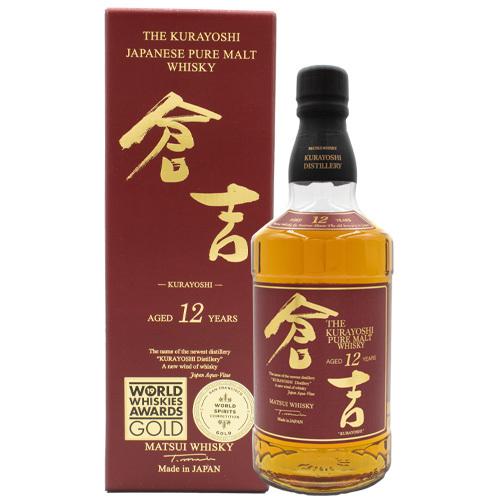 マツイピュアモルト 倉吉12年 43％ 正規品 700ml 松井酒造 箱付 ウイスキー 誕生日 プレ...