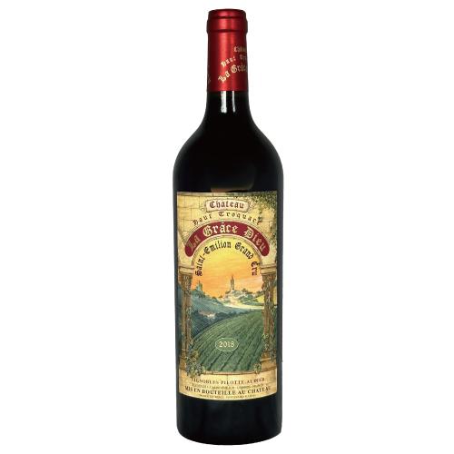 シャトー オー トロカール ラ グラス デュー サン テミリオン グラン クリュ 2020 750m...