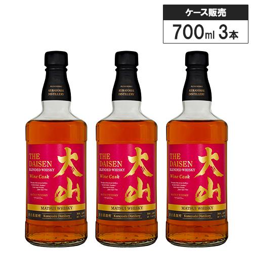 【3本セット】マツイ ブレンデッド ウイスキー 大山 赤ワインカスク 40% 700ml ブレンデッ...