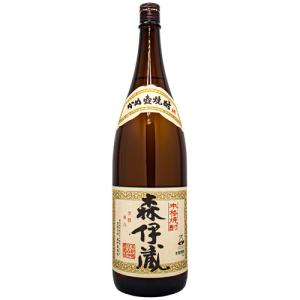 森伊蔵 さつま名産 本格芋焼酎 25% 1800ml かめ壺焼酎 箱なし 焼酎 誕生日 プレゼント ...