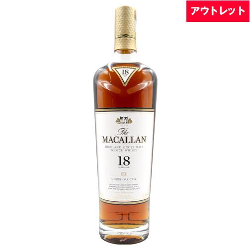 ザ マッカラン 18年 43% 700ml 箱なし スコッチ ウイスキー アウトレット