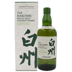 サントリー 白州 NV 43% シングルモルト 700ml 箱付 ウイスキー 誕生日 プレゼント ギフト 贈りもの お祝い 御祝い 内祝い｜SAKE People