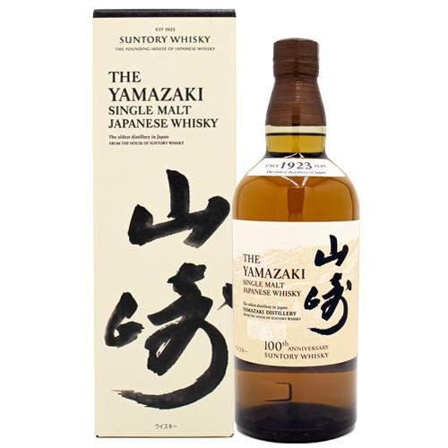 サントリー 山崎 NV 43% 100周年記念 蒸留所 ラベル 700ml 箱付 シングルモルト ウ...