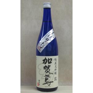 2020年3月瓶詰　加賀鳶(かがとび)　純米大吟醸・生　藍(あい)しぼりたて720ml(四合瓶)(数量限定)