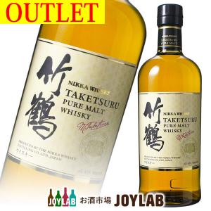 ニッカ 竹鶴 ピュアモルト 白ラベル 700ml 箱なし アウトレット ウイスキー whisky｜osakeichibajp