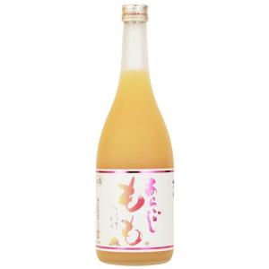 梅乃宿 あらごしもも リキュール 720ml 8度 【梅乃宿酒造／奈良県】｜osakenomiki