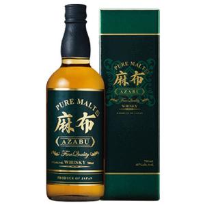お取り寄せ ウイスキー 麻布 ピュアモルトウイスキー 40度 700ml AZABU