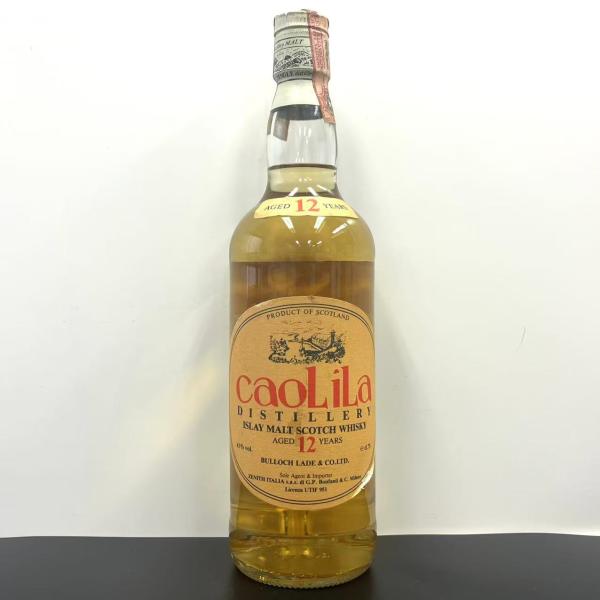 カリラ　Caol Ila 12 年 バロックレイド　1980年代流通 75cl  43% 12 Ye...
