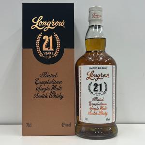 新品　Longrow　ロングロウ21年 リミテッドリリース46％ キャンベルタウンスプリングバンク　国内正規品  箱付2791 2814