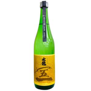 水龍(すいりゅう)　純米吟醸生搾り原酒　生成り-きなり- 720ml  　中野光次郎本店　スイリュウ　広島　呉　日本酒｜osakestyleplus