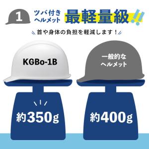 KGBo-1B 防災用 作業用ヘルメット ライ...の詳細画像2