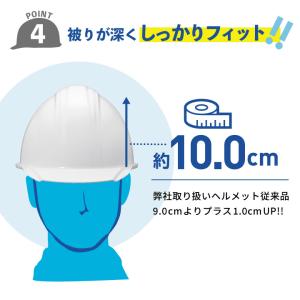 KGBo-1B 防災用 作業用ヘルメット ライ...の詳細画像5