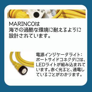 ボート 船舶 陸電ケーブル 充電 マリンコ M...の詳細画像1