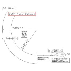 コントロールケーブル 33HPC インチネジ仕...の詳細画像4
