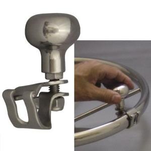 ステアリング ハンドル用 スピンナーグリップ ミニ ステンレス製