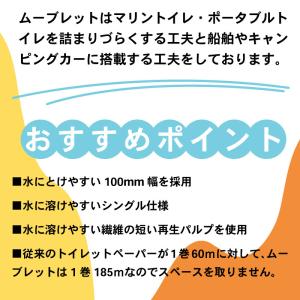 トイレットペーパー 水に溶けやすい 溶ける シ...の詳細画像5