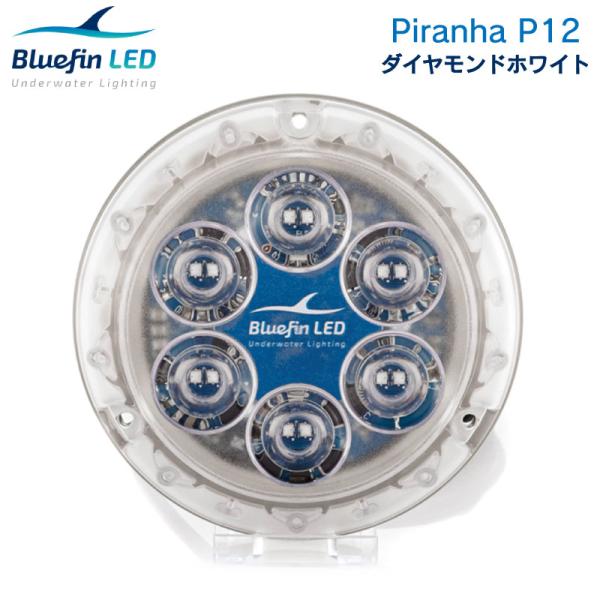 ボート用 水中ライト Bluefin LED Piranha P12 ダイヤモンドホワイト 白 12...