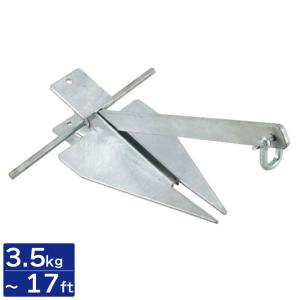 ボートアンカー スリップリングアンカー 船 錨 3.8kg 28〜30FT用