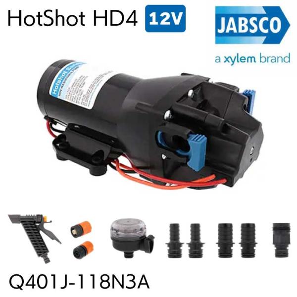 プレッシャーポンプ ポンプ ジャブスコ HotShot HD4 ホットショット4 12V xylem...