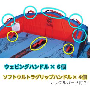 トーイングチューブ 2人乗り バナナボート オ...の詳細画像3