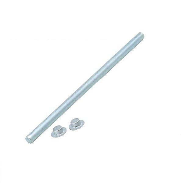 12インチのキールローラー用 シャフト トレーラー部品 スチール製337x16mm