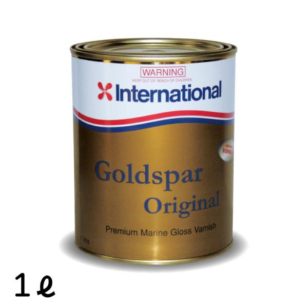 木部用ワニス インターナショナル ゴールドスパーオリジナルグロス 1L つやあり