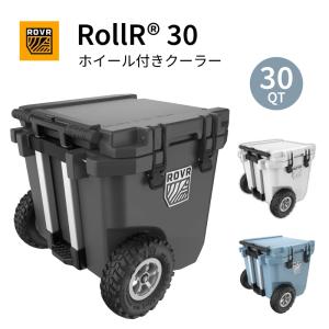 クーラーボックス キャスター付き 大型 最強 キャスター RollR 30 ローラー30 ローバー 28L 保冷力 ROVR ローバー タイヤ付き キャリー ローバープロダクツ