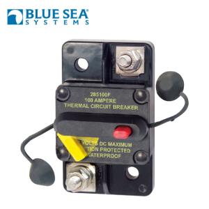 サーキットブレーカー 防水 サーフェイスマウント BLUE SEA DC HI-AMP ブレーカー｜osawamarine