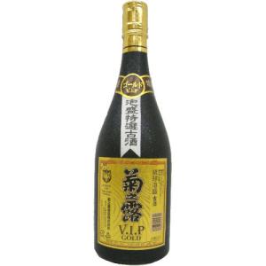 菊之露酒造 菊の露 ＶＩＰ ゴールド ３０度 ７２０ml　【単式蒸留焼酎:泡盛】｜osazou