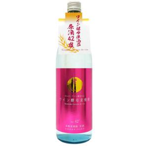 宗政酒造 麦焼酎 のんのこ ワイン酵母仕込 原酒 ４２度 ９００ml　【単式蒸留焼酎:麦焼酎】