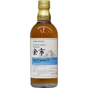 ニッカ シングルモルト 余市 ピーティ&ソルティ ５００ml　【ウイスキー:国産ウイスキー】｜osazou