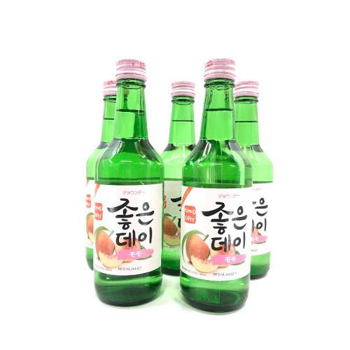 ムハク ジョウンデー ピンク &lt;ピーチ&gt; ３６０ml＊５本セット　【リキュール:韓国酒】