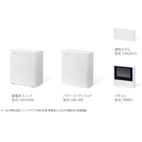 京セラ Enerezza エネレッツァ リチウムイオン蓄電システム5.0kWh EGS-LM0500...