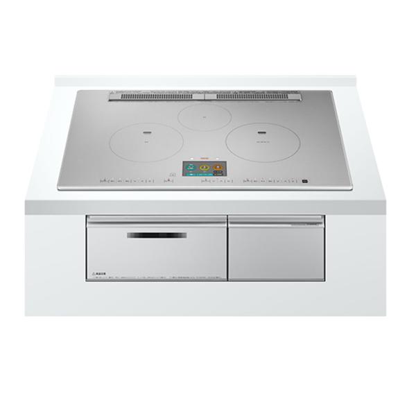 送料無料 日立 IH クッキングヒーター  HT-N2000STWF(S) トッププレート幅75cm