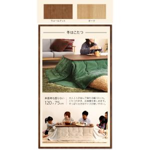 こたつ 長方形 北欧デザインこたつテーブル-イ...の詳細画像1