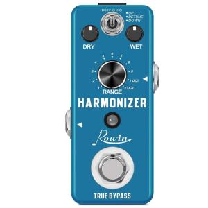 OSE Rowin デジタルハーモナイザーグティアールエフェクトペダル True Bypass LE...