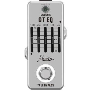 OSE Rowin ギターイコライザーペダル 5バンド グラフィックイコライザー True Bypa...