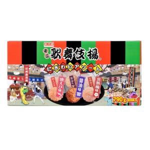 ミニ歌舞伎揚げ アソート3種 790g 天乃屋 おせんべい/揚げせんべい/ぷち/かぶきあげ/揚げあられ 個包装
