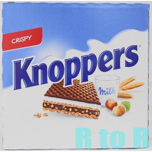 クノッパーズ チョコレート ウエハース 25g×24個入り KNOPPERS ウェハース 個包装
