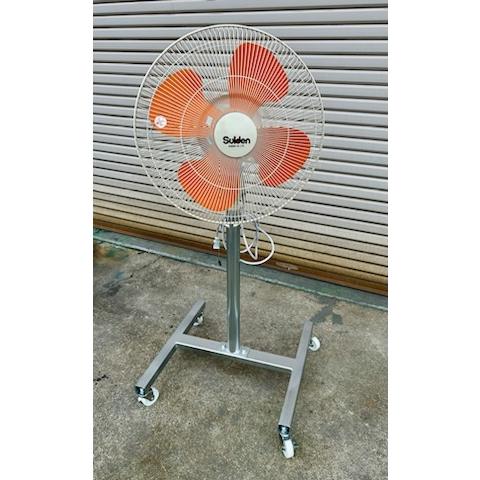 受注生産　業務用扇風機　工場扇　扇風機用キャスター付き移動台　楽々移動　取付簡単　