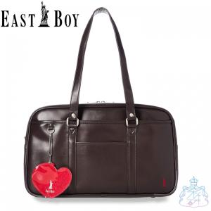 EASTBOY 合皮 スクールバッグ ブラウン  スクールバック