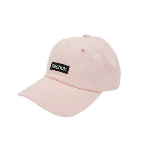 キャップ 帽子 Reebok ロゴネームバックル キャップ ピンク｜osha-ken