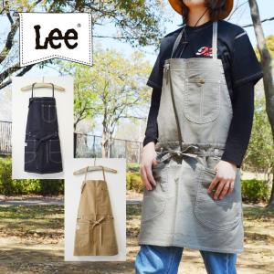 Lee（リー） エプロン おしゃれ メンズ 男女兼用 ミドルエプロン