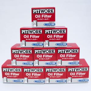 PITWORK ☆10個セット AY100-NS004 ピットワーク オイルフィルター
