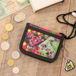 財布 スプラトゥーン2 公式ウォレット(対決 イエローvsパープル インクカラー)2つ折り メール便は送料無料 SPT-563 733 743