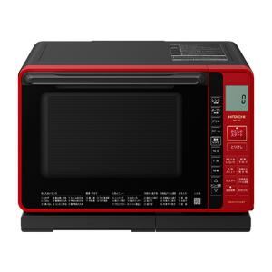 日立 MRO-S7Z-R 過熱水蒸気オーブンレンジ レッド[ヘルシーシェフ][22L][縦開き][フラット庫内][HITACHI][別途延長保証契約可能][送料無料]